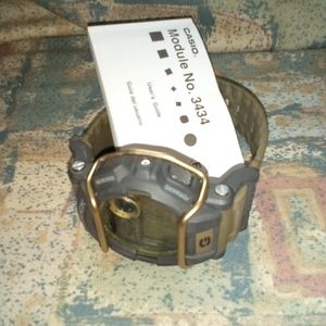 Casio G-SHOCK Quartz Watch New Condition Green Resin Strap